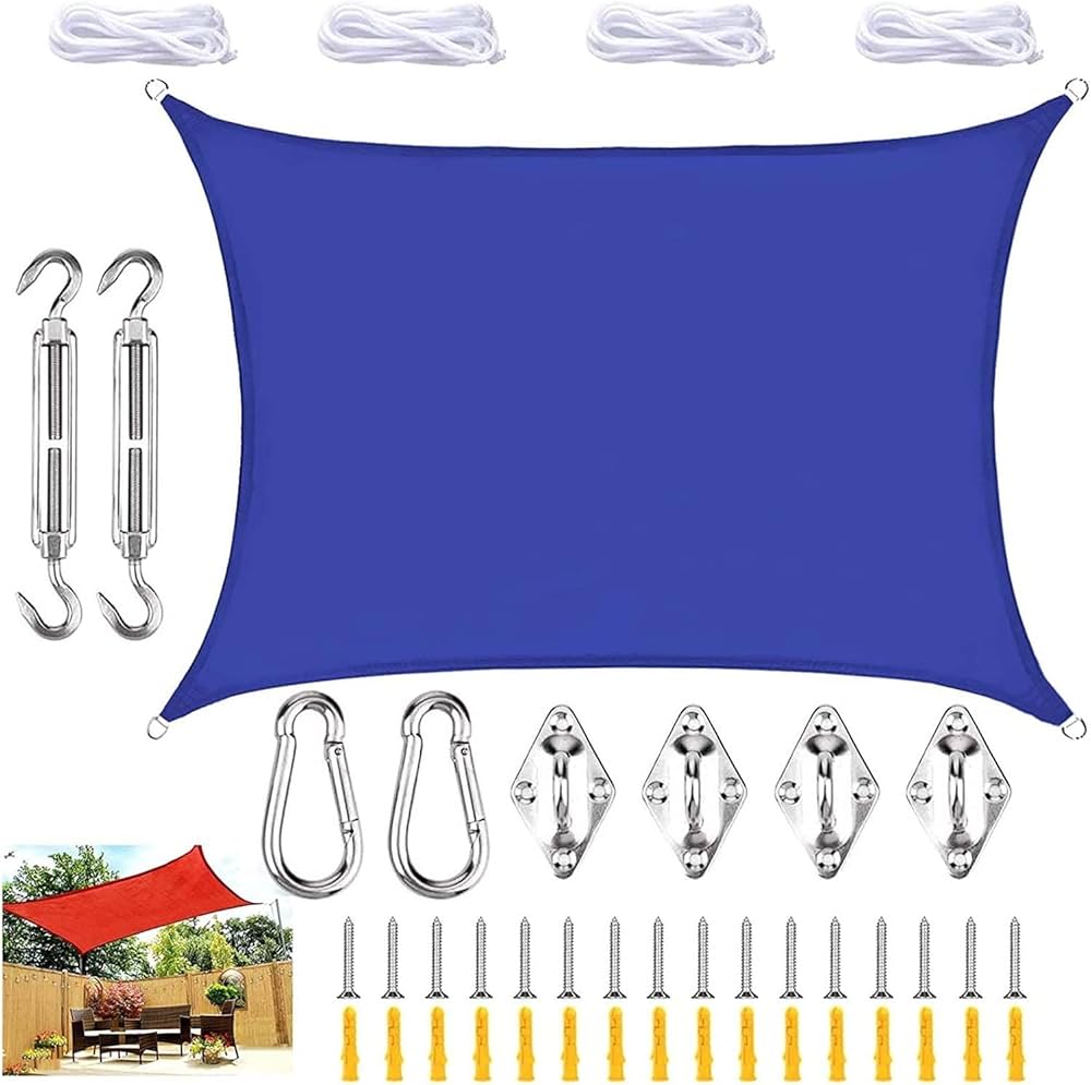 Voile d'ombrage carrée 3.6 x 3.6 M
