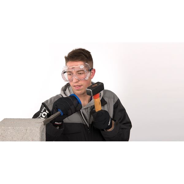 Lunettes de sécurité PVC valve